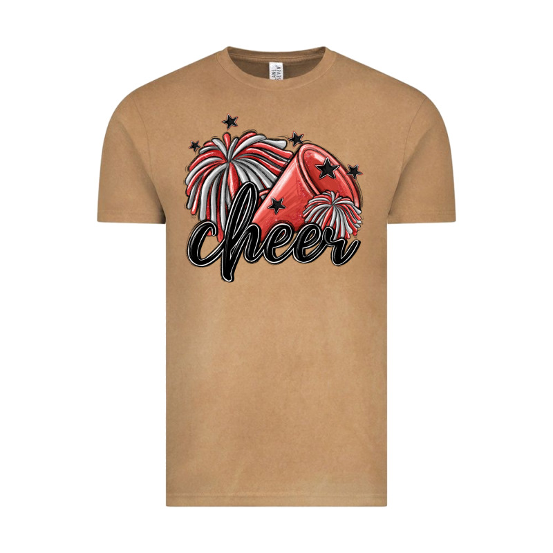 Cheer Vintage Tee by MaliasSmallBusiness | Teevron