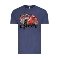 Vintage Denim cheer Vintage Tee - MaliasSmallBusiness