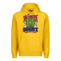 Lemon My heart is on that court Baseball Premium Hoodie - HowdyJamesFarm