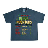 Midnight Navy black inventors black history Urban Heavy Tee - MaliasSmallBusiness