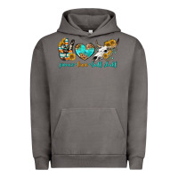 Pigment Tornado peace love bull skull bbs Urban Hoodie - BundleAndBundleShop