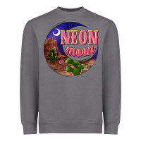 Storm neon moon Heavyweight Sweatshirt - NancyCooperArtShop