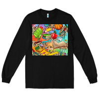 Black school elements Long Sleeve Tee - NancyCooperArtShop