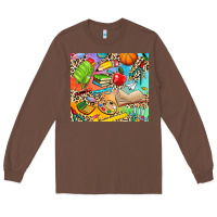 Chestnut school elements Long Sleeve Tee - NancyCooperArtShop