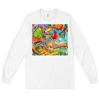 White school elements Long Sleeve Tee - NancyCooperArtShop