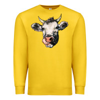 Lemon Cow Premium Sweatshirt - HowdyJamesFarm