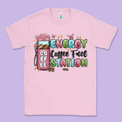 Energy Coffee Fuel Station Classic Tee Designed By Maliassmallbusiness
