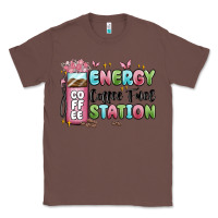 Chestnut energy coffee fuel station Classic Tee - MaliasSmallBusiness