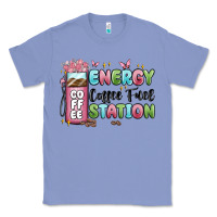 Colony Blue energy coffee fuel station Classic Tee - MaliasSmallBusiness
