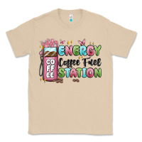 Mushroom energy coffee fuel station Classic Tee - MaliasSmallBusiness