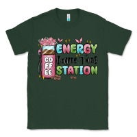 Sports Green energy coffee fuel station Classic Tee - MaliasSmallBusiness