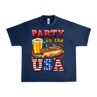 Navy party in the usa Urban Heavy Tee - AdoDesignShop