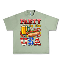 Oil Green party in the usa Urban Heavy Tee - AdoDesignShop