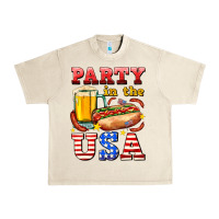 Party In The Usa Urban Heavy Tee | Teevron