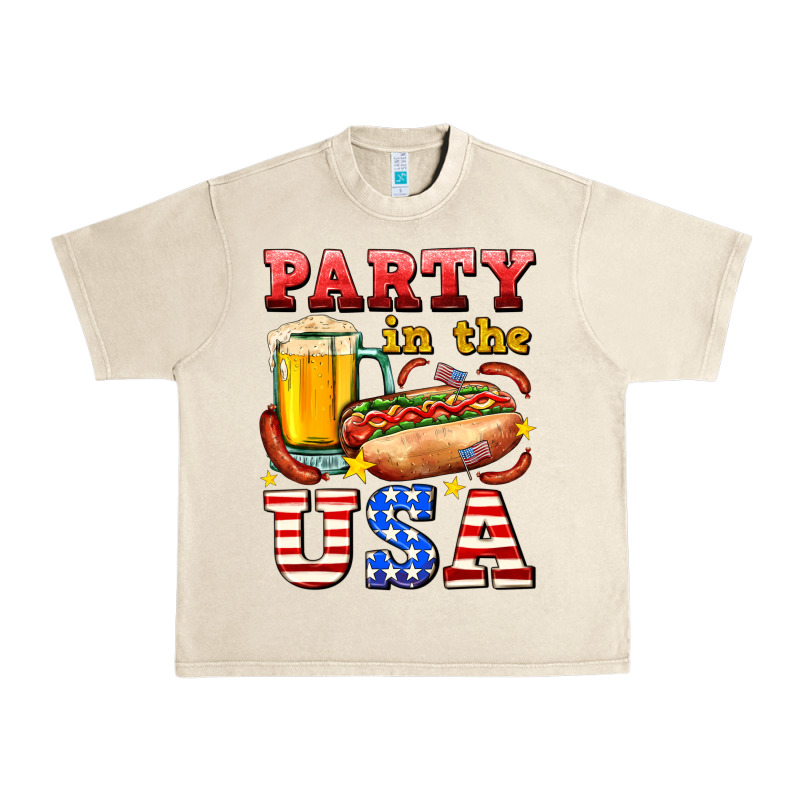 Party In The Usa Urban Heavy Tee by AdoDesignShop | Teevron
