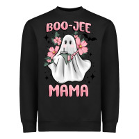Black boo jee mama Heavyweight Sweatshirt - MaliasSmallBusiness