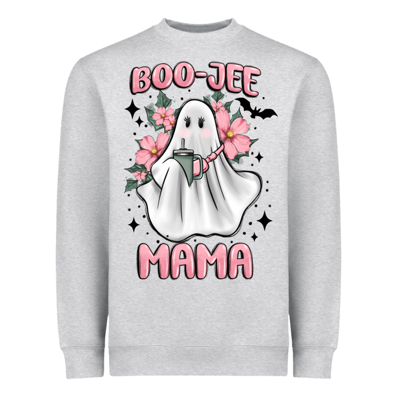 Boo Jee Mama Heavyweight Sweatshirt by MaliasSmallBusiness | Teevron