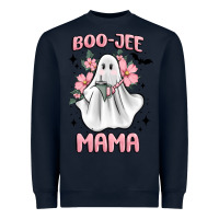 Navy boo jee mama Heavyweight Sweatshirt - MaliasSmallBusiness