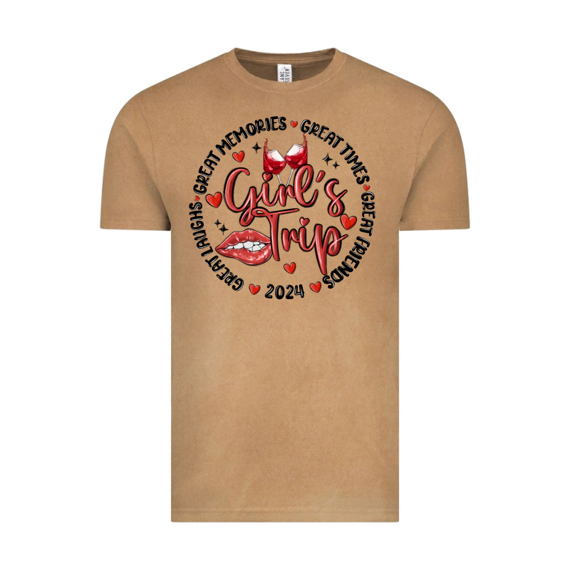 Girl's Trip Vintage Tee by MaliasSmallBusiness | Teevron