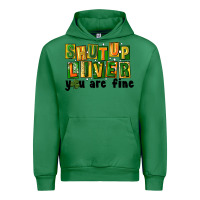 Emerald shut up liver you are fine Urban Hoodie - FaDigitalArtStudio
