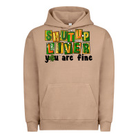 Pigment Burro shut up liver you are fine Urban Hoodie - FaDigitalArtStudio