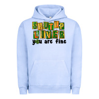 Pigment Grape Ice shut up liver you are fine Urban Hoodie - FaDigitalArtStudio