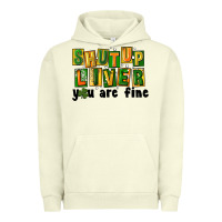Pigment Pistachio shut up liver you are fine Urban Hoodie - FaDigitalArtStudio
