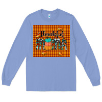 Colony Blue thankful tumbler Long Sleeve Tee - JahusDesignShop
