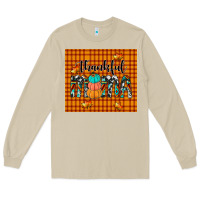 Mushroom thankful tumbler Long Sleeve Tee - JahusDesignShop
