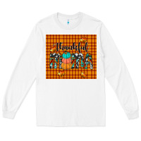 White thankful tumbler Long Sleeve Tee - JahusDesignShop