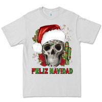 Dove Grey feliz navidad skull cactus Premium Tee - JahusDesignShop