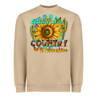 Mushroom raised on country  sunshine Heavyweight Sweatshirt - NancyCooperArtShop