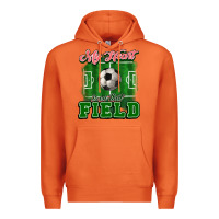 Carrot My heart is on that court Soccer Premium Hoodie - HowdyJamesFarm