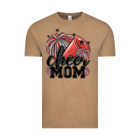 Vintage Coffee cheer mom Vintage Tee - MaliasSmallBusiness