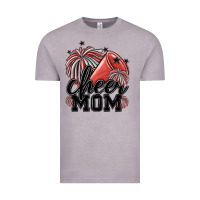 Vintage Zinc cheer mom Vintage Tee - MaliasSmallBusiness