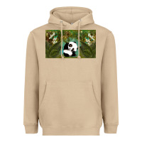 Mushroom cute panda Heavyweight Hoodie - TumblerDesignByShophia