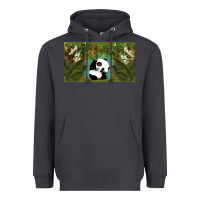 Smoke cute panda Heavyweight Hoodie - TumblerDesignByShophia
