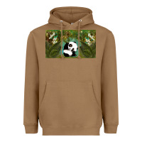 Toasted Coconut cute panda Heavyweight Hoodie - TumblerDesignByShophia
