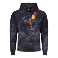 Cloud Black New Hampshire Red Rooster Vintage Hoodie - LillyAllenDesigns