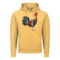 Vintage Mustard New Hampshire Red Rooster Vintage Hoodie - LillyAllenDesigns