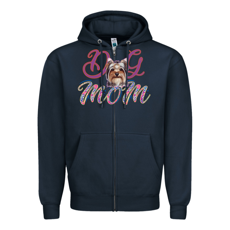 Dog Mom Zipper Hoodie by Bettercallsaul | Teevron