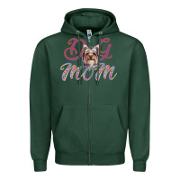 Sports Green Dog Mom Zipper Hoodie - Bettercallsaul