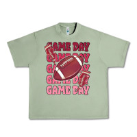 Oil Green game day football Urban Heavy Tee - MaliasSmallBusiness
