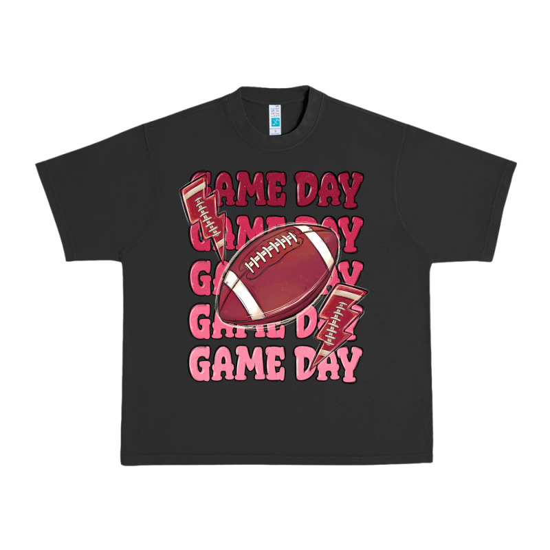 Game Day Football Urban Heavy Tee by MaliasSmallBusiness | Teevron