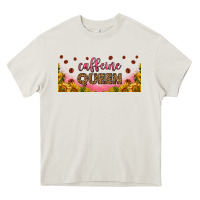 Cream caffeine queen 16oz libbey cup Heavy Core Tee - HRA Design Shop