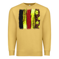 Antique Gold Softball brushstroke Premium Sweatshirt - HowdyJamesFarm