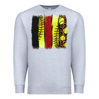 Heather Grey Softball brushstroke Premium Sweatshirt - HowdyJamesFarm