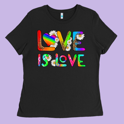 Love Is Love Ladies Tee Designed By Hra Design Shop