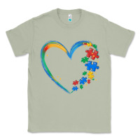 Matcha autism heart Classic Tee - MaliasSmallBusiness