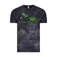 Cloud Black pushin' my luck Vintage Tee - MaliasSmallBusiness
